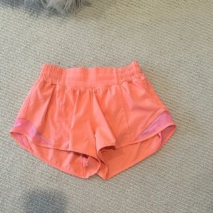 RARE Coral Lululemon Shorts